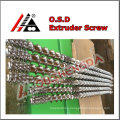 Recycled plastic extruder single screw barrel/extruder single screw barrel for pp bag making